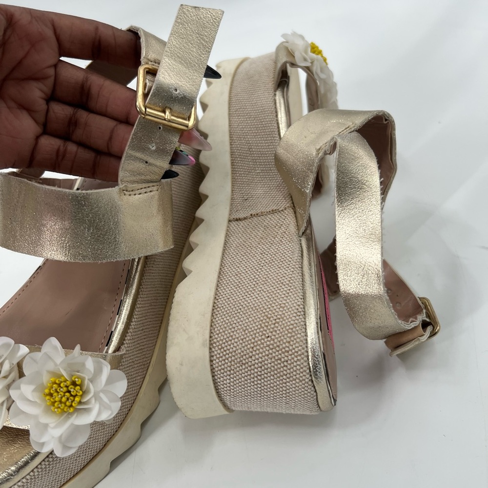 Betsey Johnson Y2K floral platform sandals ( 7.5 ) - Picture 6 of 9